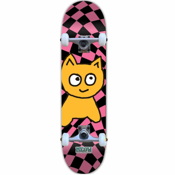 Meow Big Cat Checker Twist Micro 6.75"