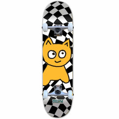 Meow Big Cat Checker Twist Medium 7.75"