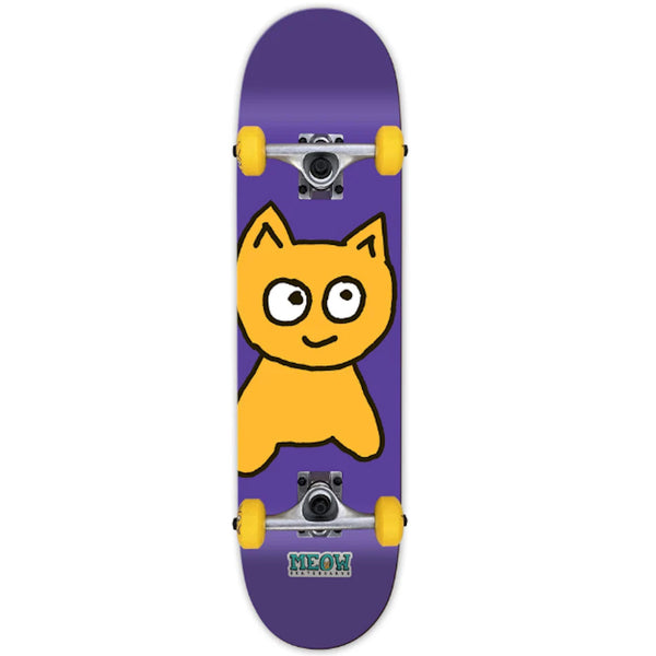 Meow Big Cat Purple Small 7.5"