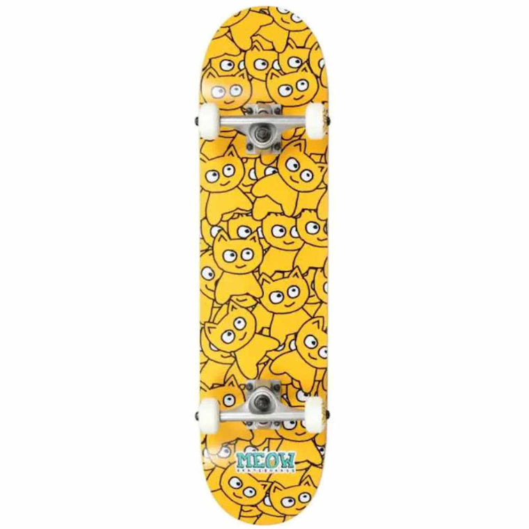 Meow Sticker Pile Yellow Micro 6.75