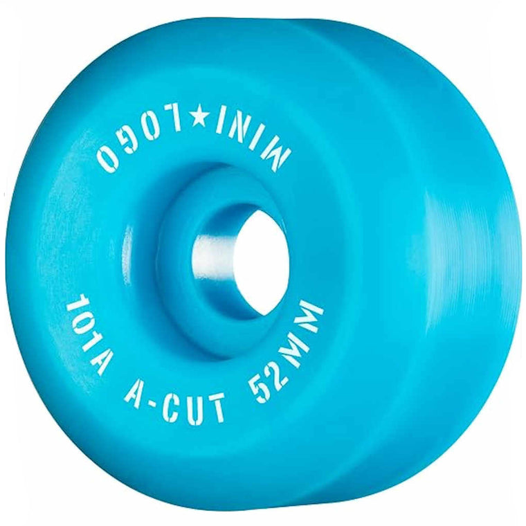 Mini Logo Wheels A Cut 101A 52mm Blue