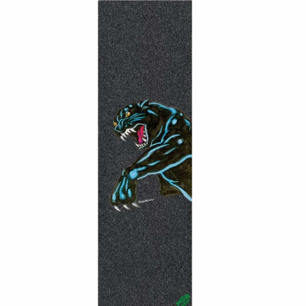 Wide Mob Grip Tape Sheet Natas Sketch Panther 11"