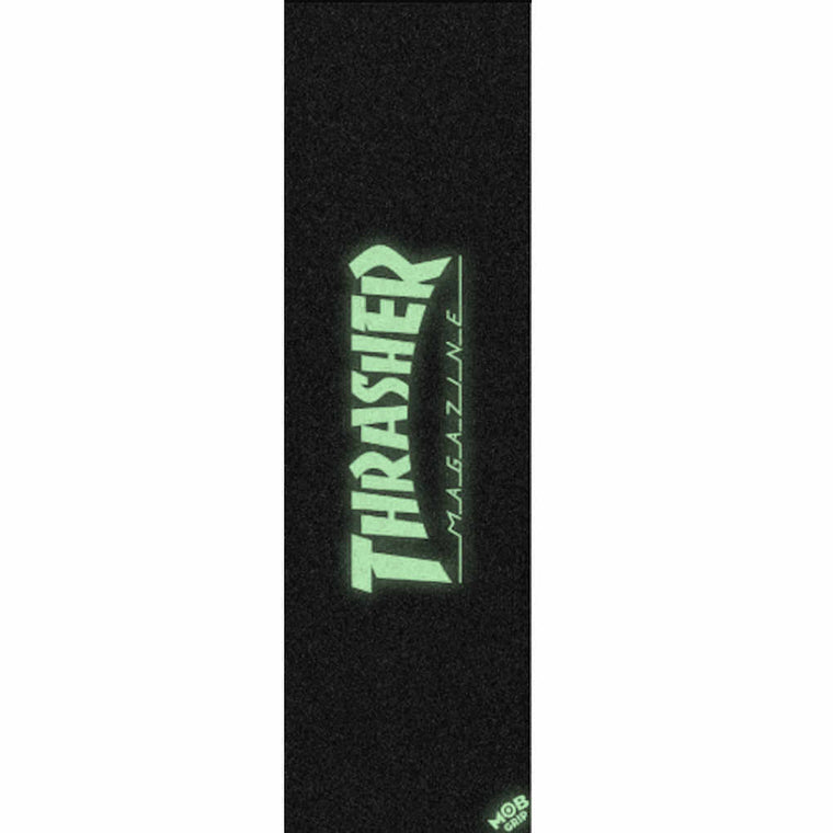 Wide Mob Grip Tape Sheet Thrasher Glow Logo