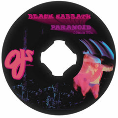 OJ Wheels Chubbies Black Sabbath Paranoid 99A 56mm Black