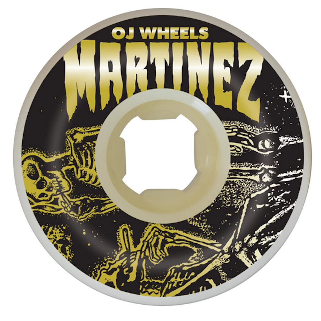 OJ Wheels Double Duro Martinez Gold Skeletons 101A/95A 56mm