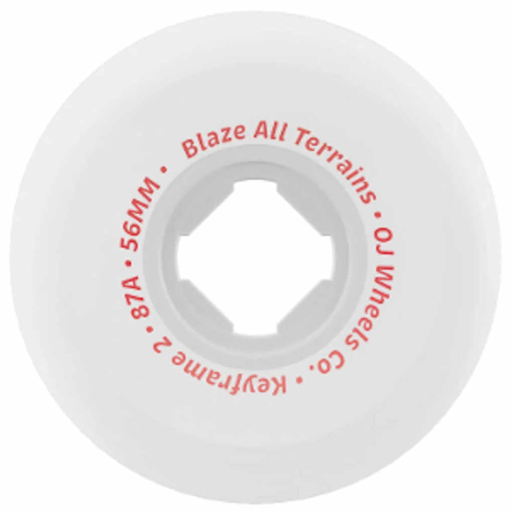 OJ Keyframe 2 87A 56mm White
