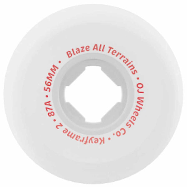 OJ Keyframe 2 87A 56mm White