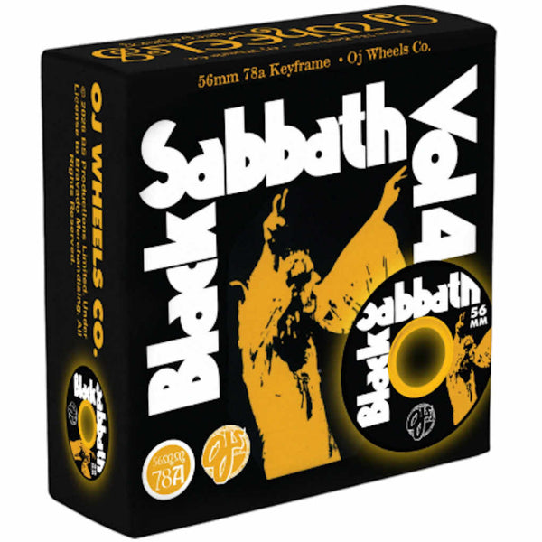 OJ Keyframe Black Sabbath Vol 4 78A 56mm Black