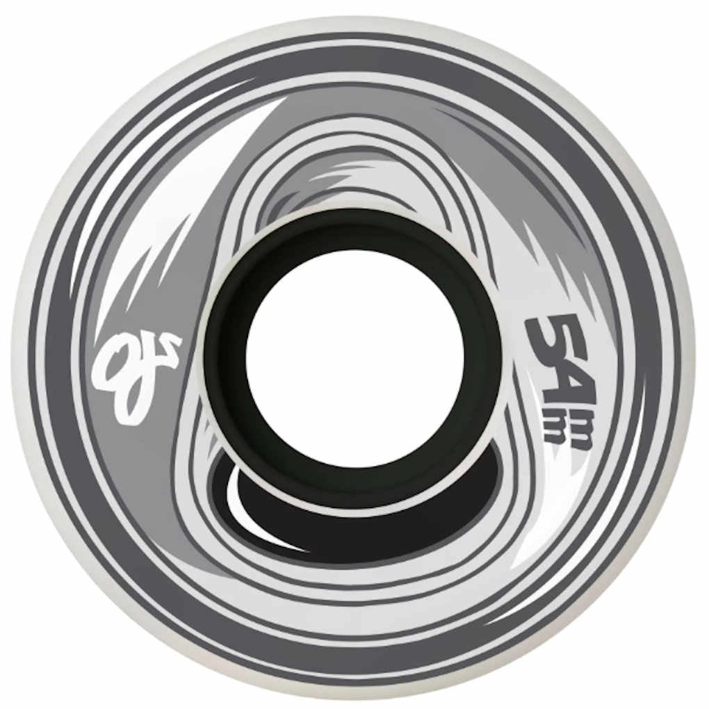 OJ Keyframe Frozen Energy 92A 54mm White