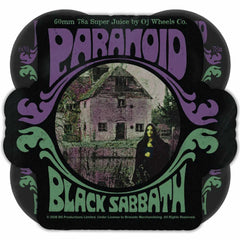 OJ Super Juice Black Sabbath Paranoid 78A 60mm Black