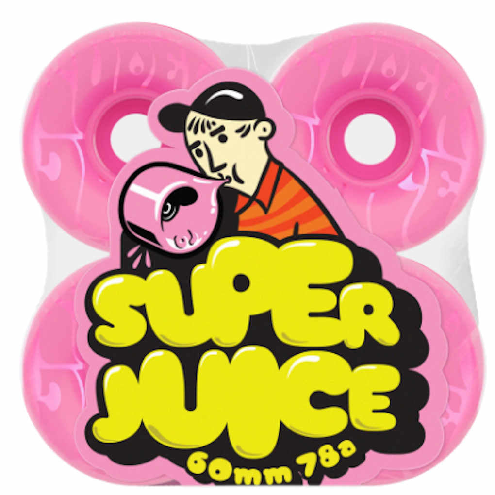 OJ Super Juice 78A 60mm Bubblegum Pink