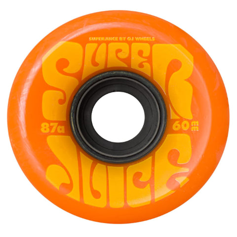 
OJ Super Juice set of 4 wheels
orange with core
60mm diameter
87A durom...