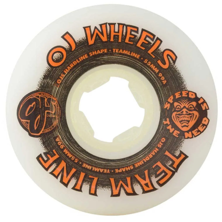 OJ Wheels Team Line Hardline 99A 55mm