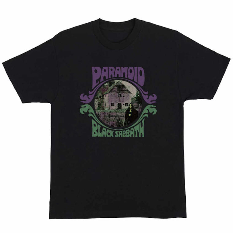 OJ Black Sabbath Paranoid Witch Tee Black