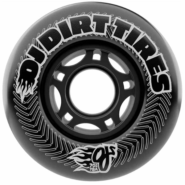OJ Thunder Juice Dirt Tires 78A 70mm Black