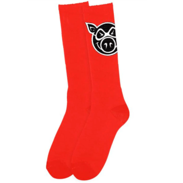 Pig Socks Red