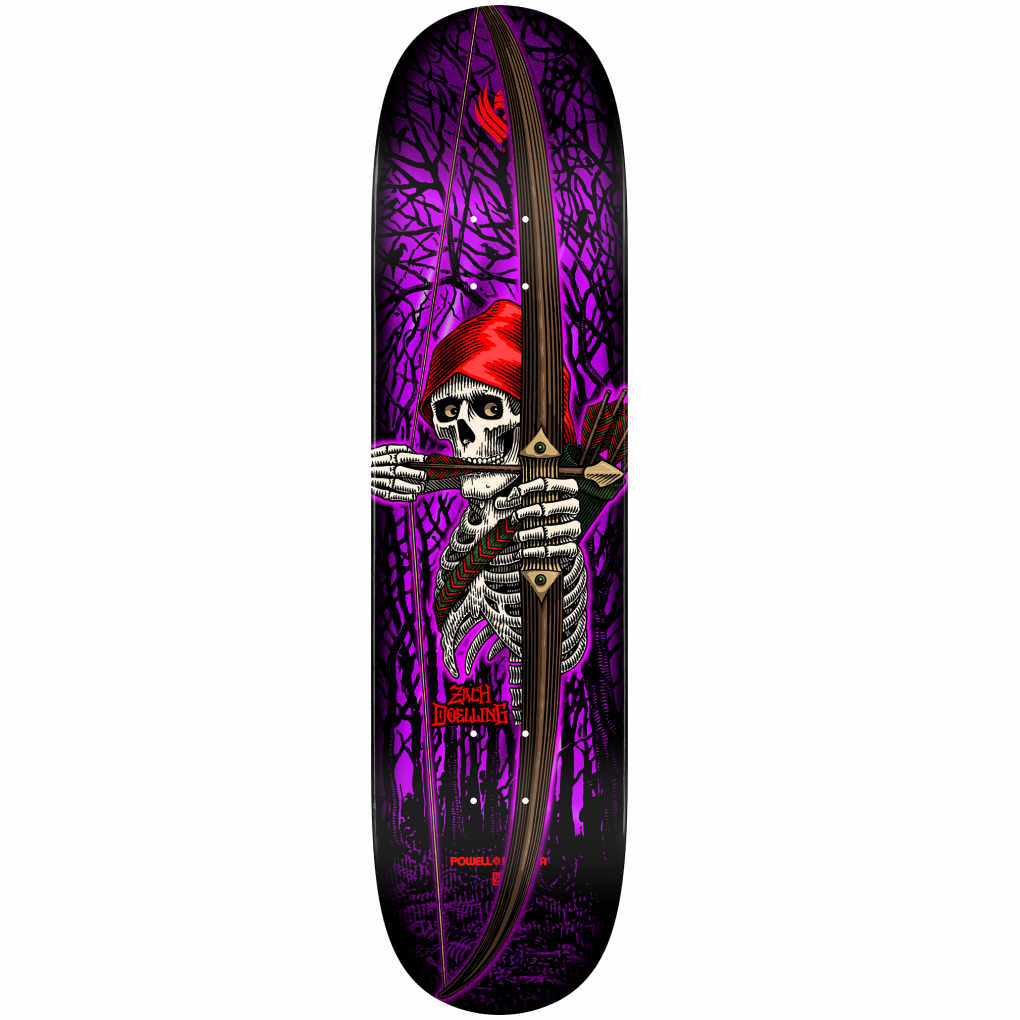 Powell Peralta Flight Doelling Archer 8" Purple