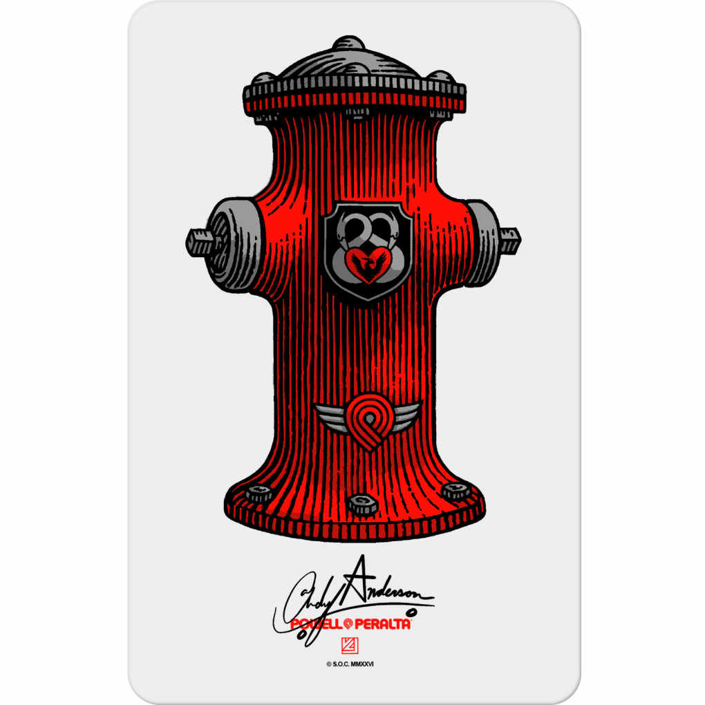 Powell Peralta Sticker Anderson Hydrant