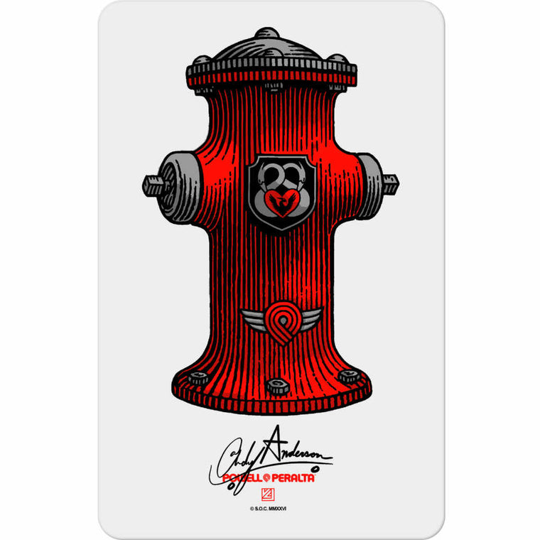 Powell Peralta Sticker Anderson Hydrant