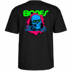 Powell Peralta Ripper Blacklight Tee Black