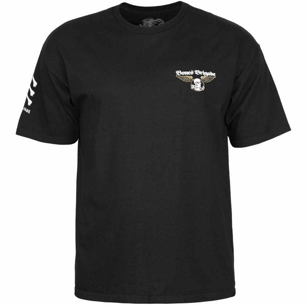 Powell Peralta Bones Brigade Autobiography Tee Black Medium ONLY
