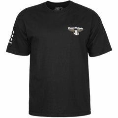 Powell Peralta Bones Brigade Autobiography Tee Black Medium ONLY