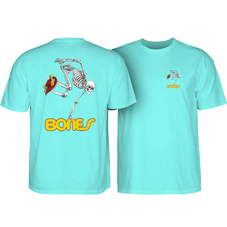 Powell Peralta Skateboard Skeleton Tee Celadon