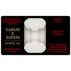 Powell Peralta Dragon Formula Wide 93A 56mm Natural