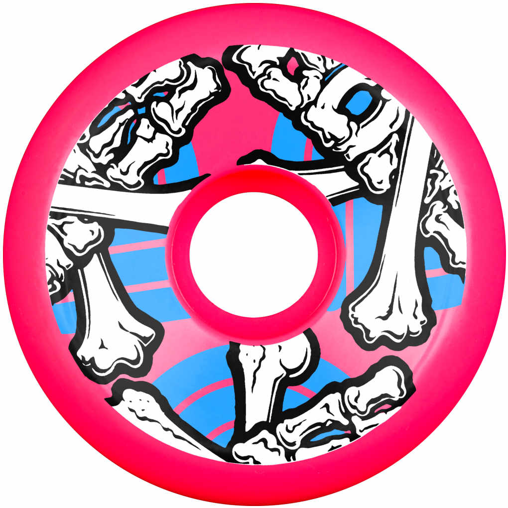Powell Peralta Cross Bones 97A 64mm Pink