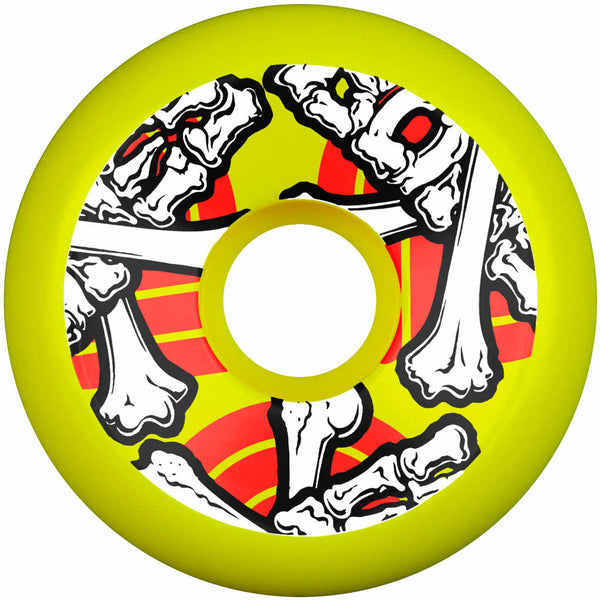 Powell Peralta Cross Bones 97A 64mm Yellow