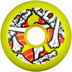 Powell Peralta Cross Bones 97A 64mm Yellow