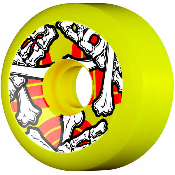 Powell Peralta Cross Bones 97A 64mm Yellow
