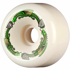 Powell Peralta Dragon Formula 88A 64mm White