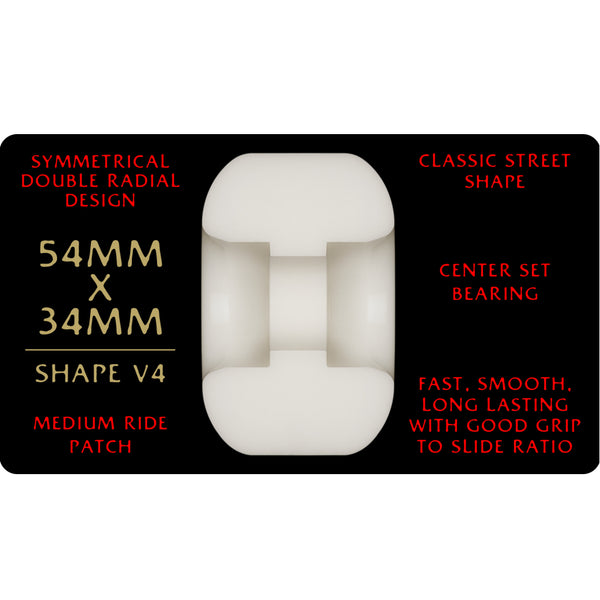 Powell Peralta Dragon V4 Symmetrical 93A 54mm Natural