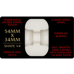 Powell Peralta Dragon V4 Symmetrical 93A 54mm Natural