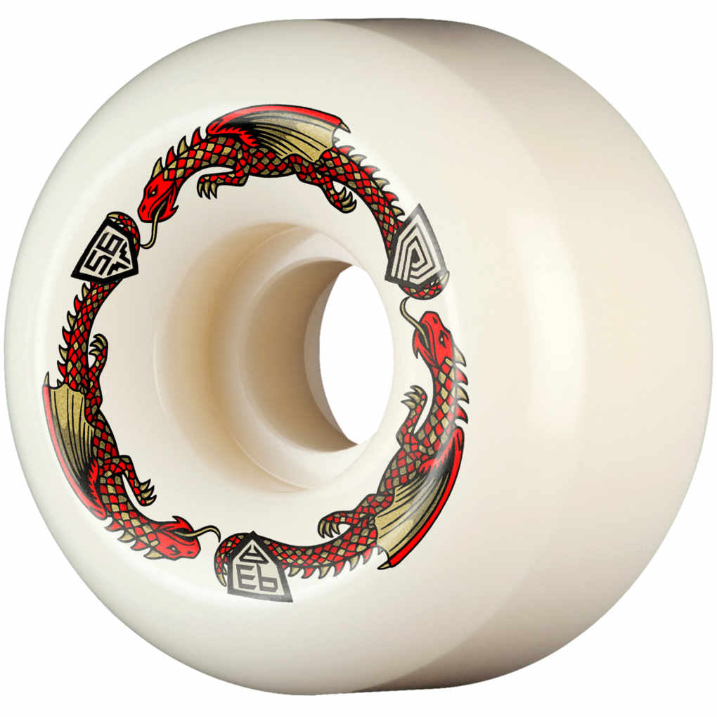 Powell Peralta V6 Dragons Red 93A 56mm