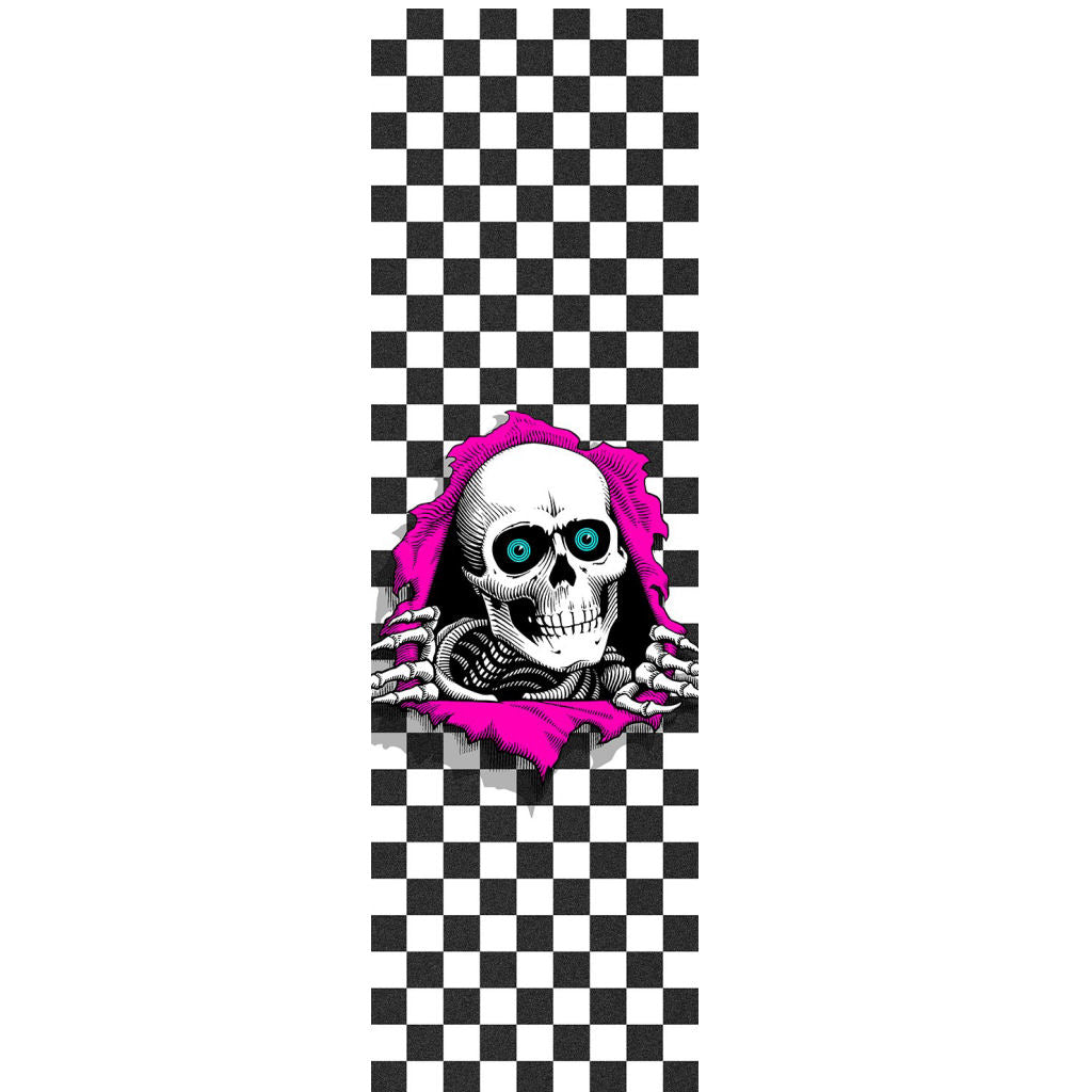 Powell Peralta Grip Tape Ripper Checker White