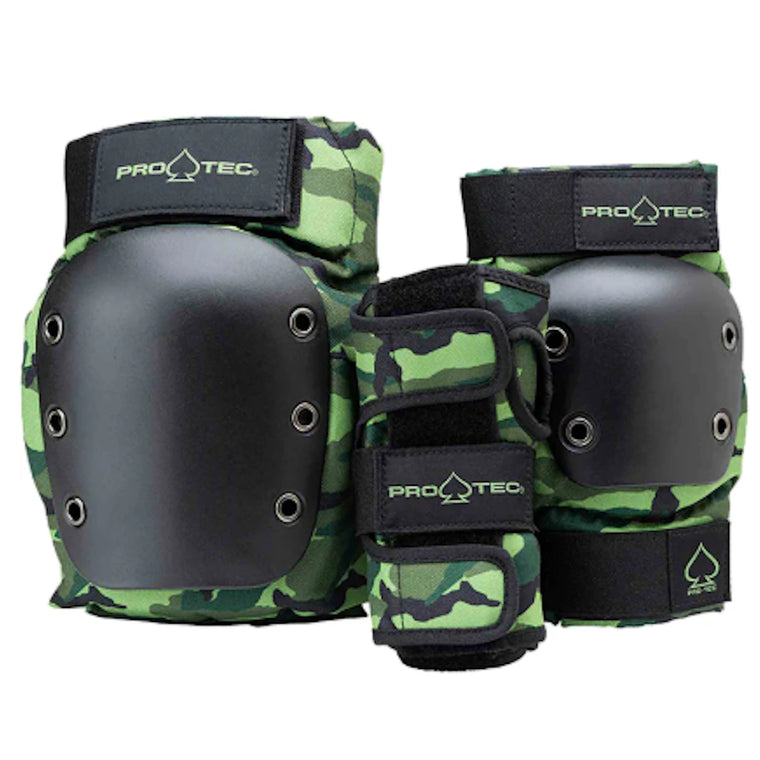 Protec Full Pad Set Camo Large ONLY