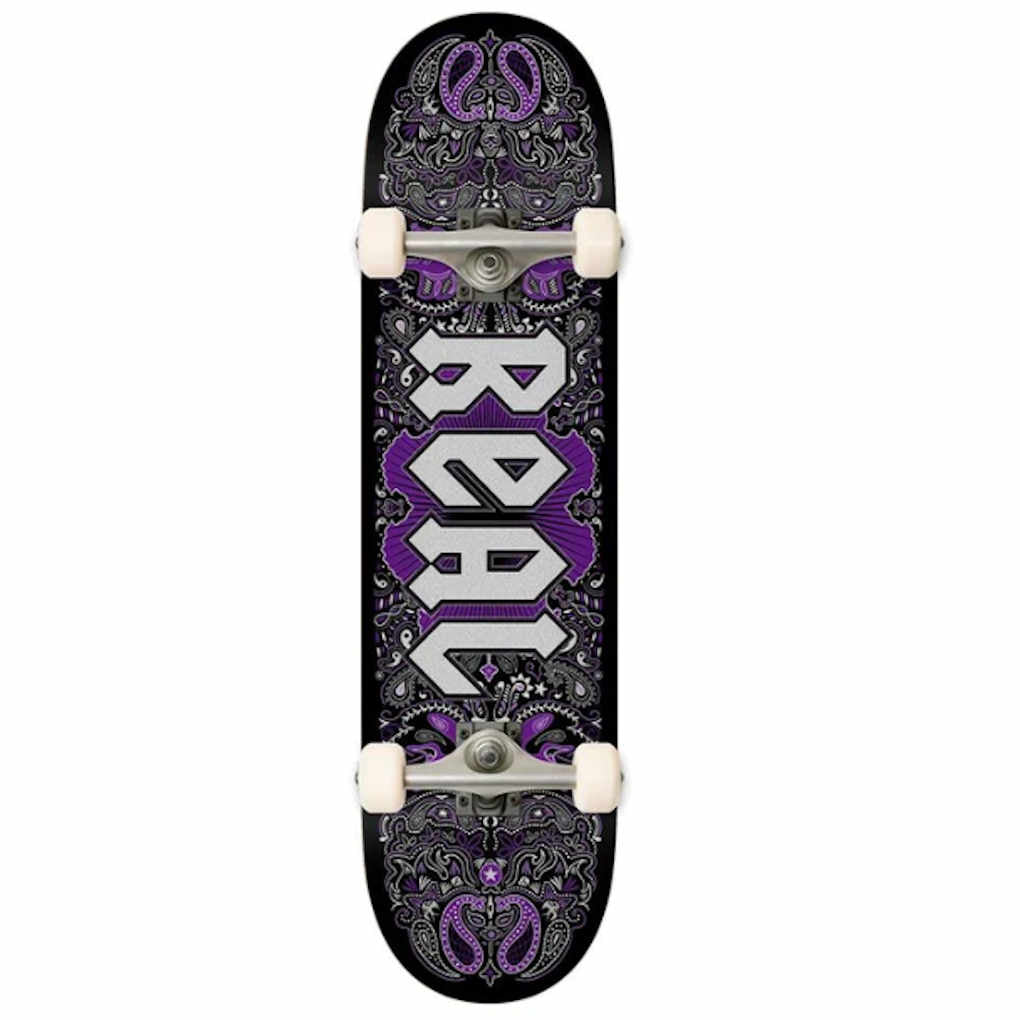 Real Bandana Purple Large 8.25"