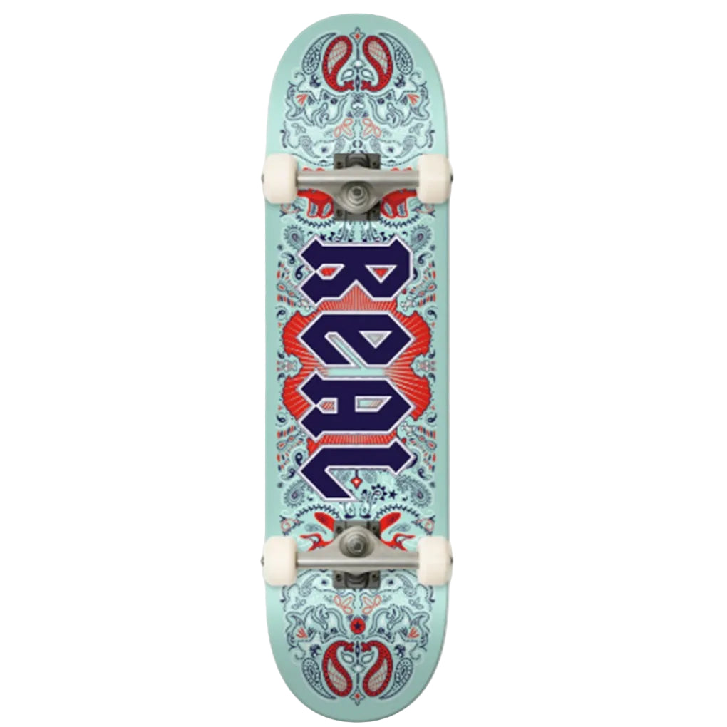 Real Bandana Teal Small 7.75"