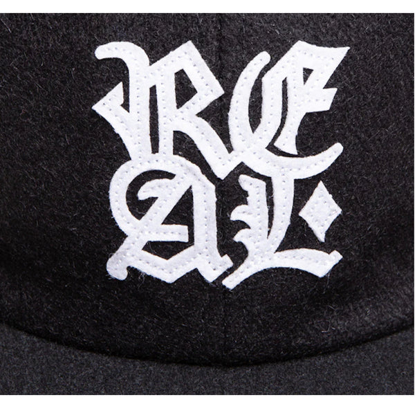 Real Stacked Snapback Black