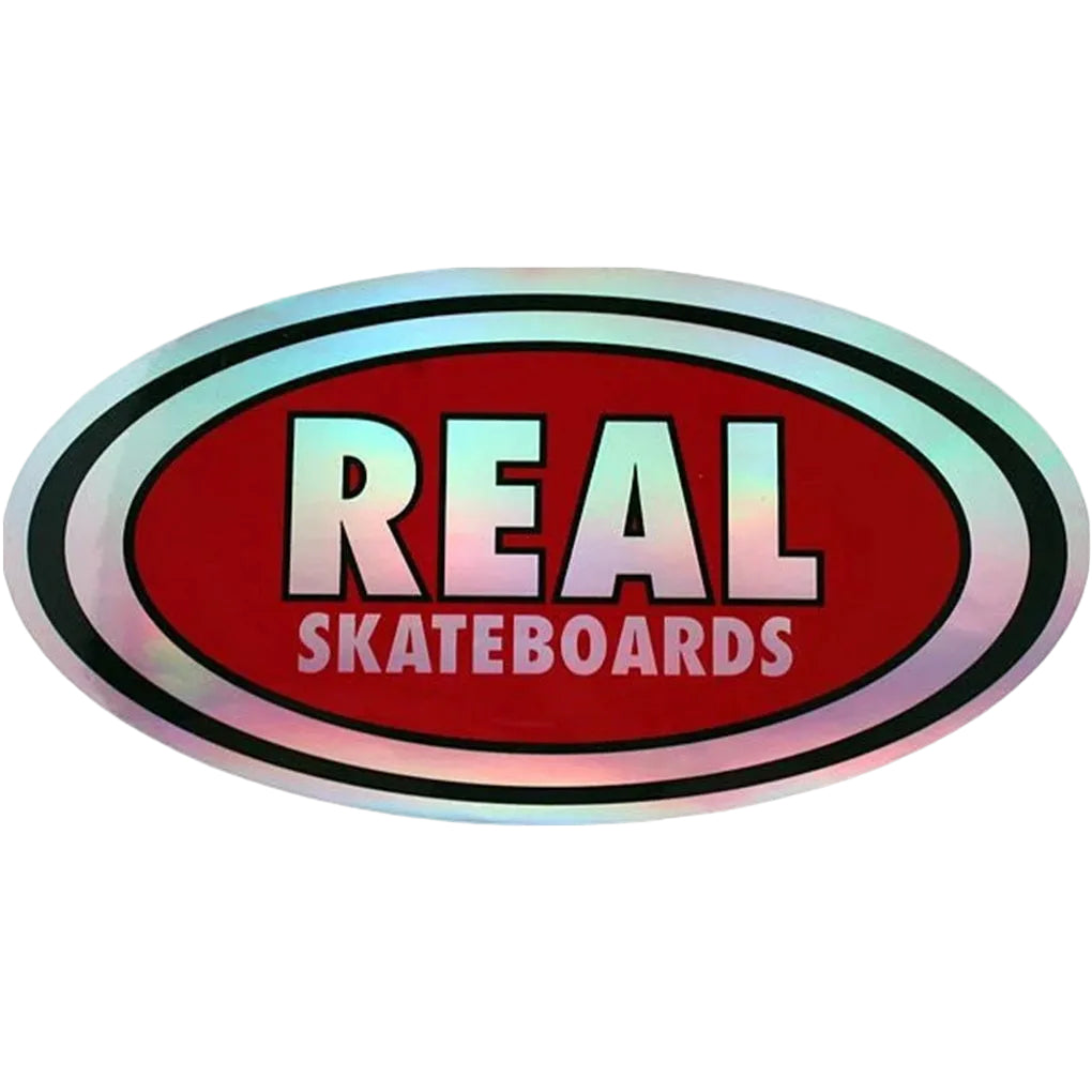 Real Prism Oval Sticker
