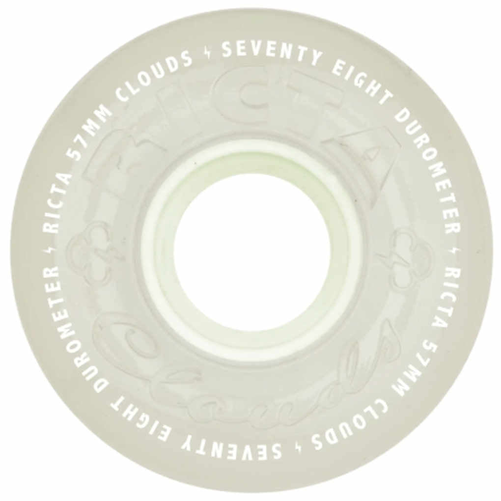 Ricta Wheels Clouds 78A 57mm Glow Aqua Blue
