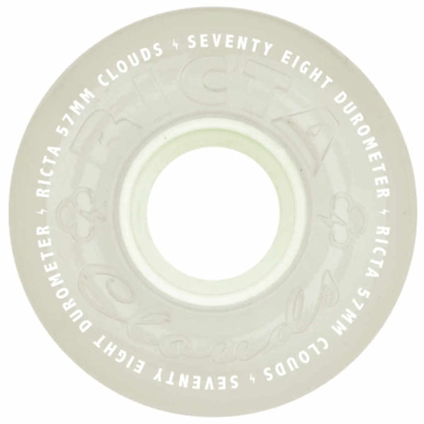Ricta Wheels Clouds 78A 57mm Glow Aqua Blue