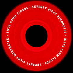 Ricta Wheels Clouds 78A 55mm Glow Red