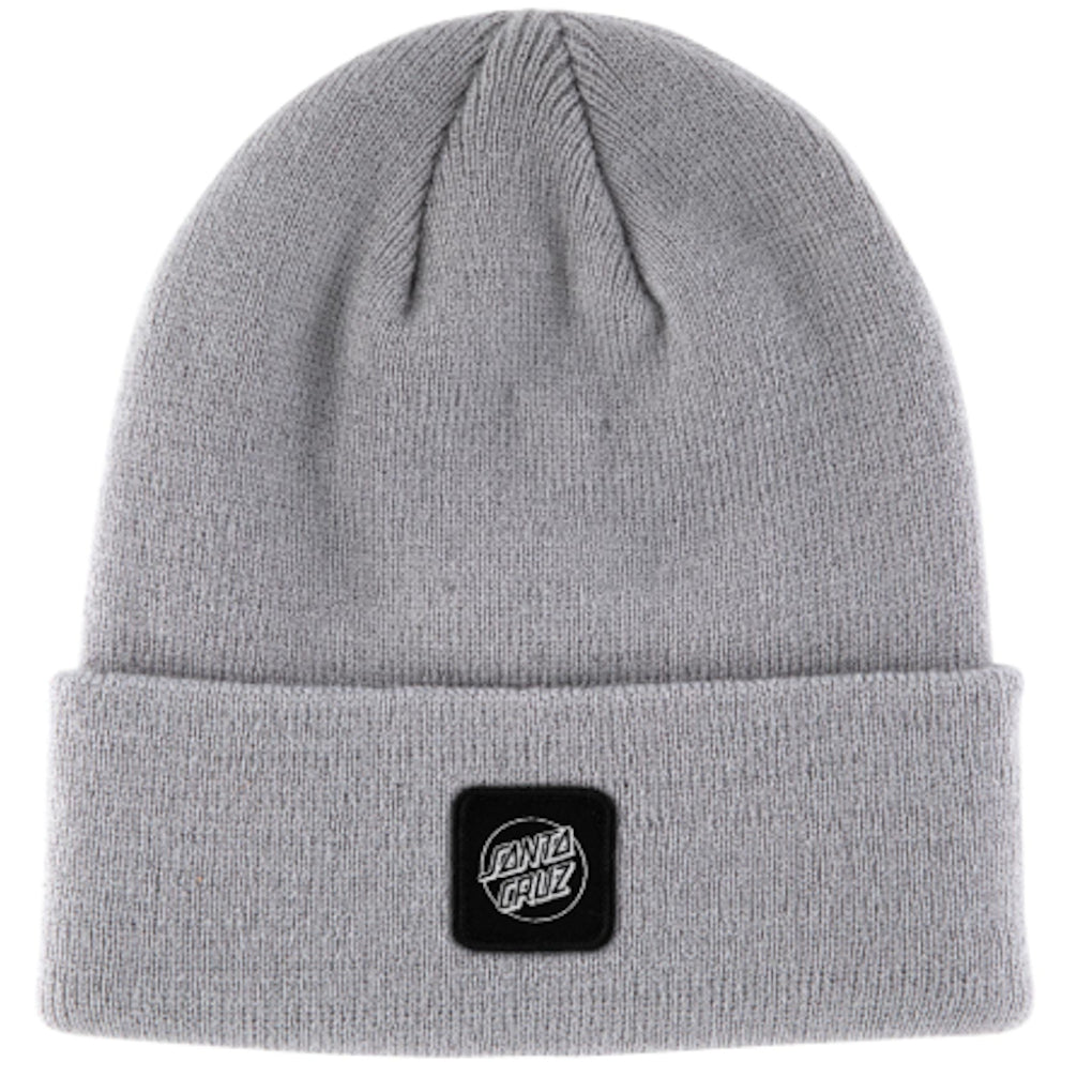Santa Cruz Cruz Label Beanie Silver
