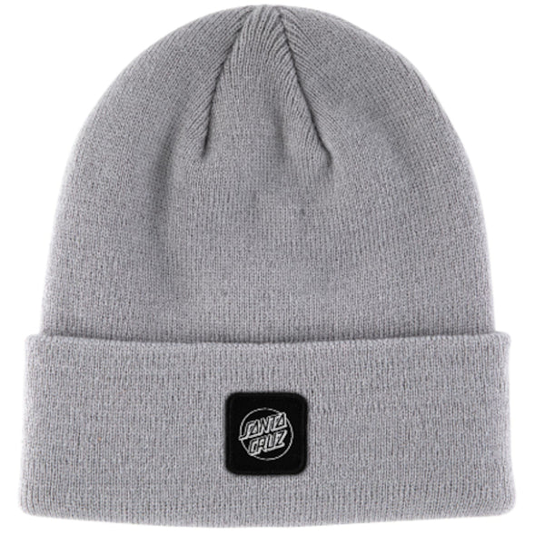 Santa Cruz Cruz Label Beanie Silver