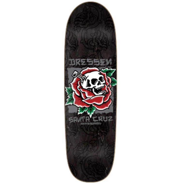 Santa Cruz Dressen Skull Rose 9.25