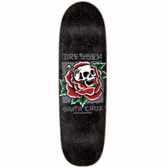 Santa Cruz Dressen Skull Rose 9.25"