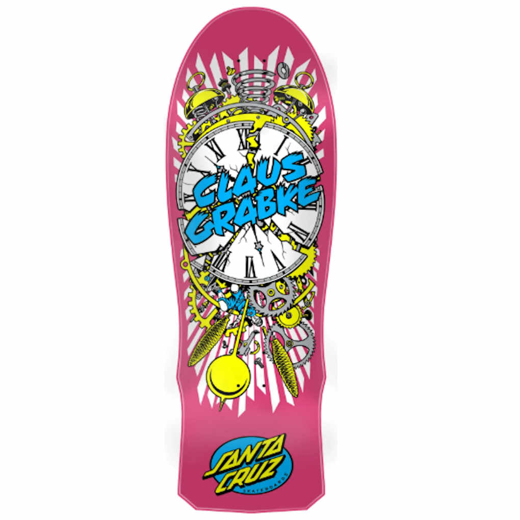 Santa Cruz Grabke Exploding Clock 10.04"